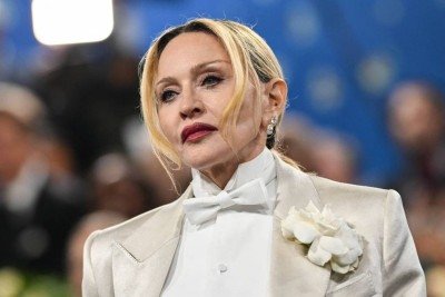 Madonna afirmou que atitude do presidente é ridícula, absurda e impensável  -  (crédito: Angela Weiss - 5. maio. 25/AFP)