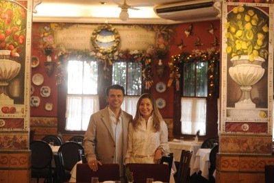 Marcello e Isabella Peluso seguem o legado da fam&iacute;lia no Prov&iacute;ncia di Salerno -  (crédito: Alexandre Guzanshe/EM/D.A Press)