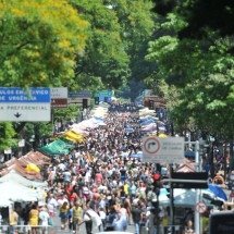 Com a chegada de dezembro, Feira Hippie terá horário estendido - Leandro Couri/EM/D.A.Press
