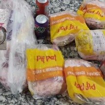 Homem é preso depois de furtar TV, carnes e dinheiro de restaurante em MG - Redes Sociais/Reprodução