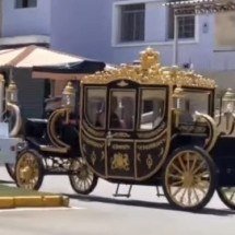 Carruagens elétricas são flagradas circulando em cidade mineira - Reprodução/Redes Sociais