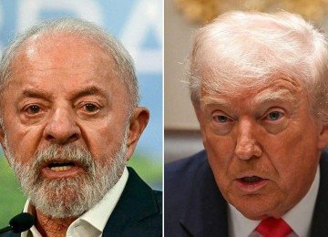 Lula liga para Trump, pede redução de tarifas sobre produtos brasileiros e apoio no combate ao crime organizado -  (crédito: BBC)