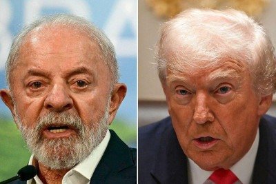 Lula liga para Trump, pede redução de tarifas sobre produtos brasileiros e apoio no combate ao crime organizado -  (crédito: BBC)