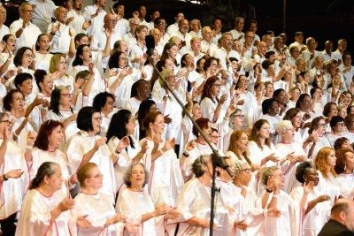 Repertório do encontro de corais terá música erudita, canções populares e ritmos de raízes africanas  -  (crédito: Henrique Handes/Divulgação)