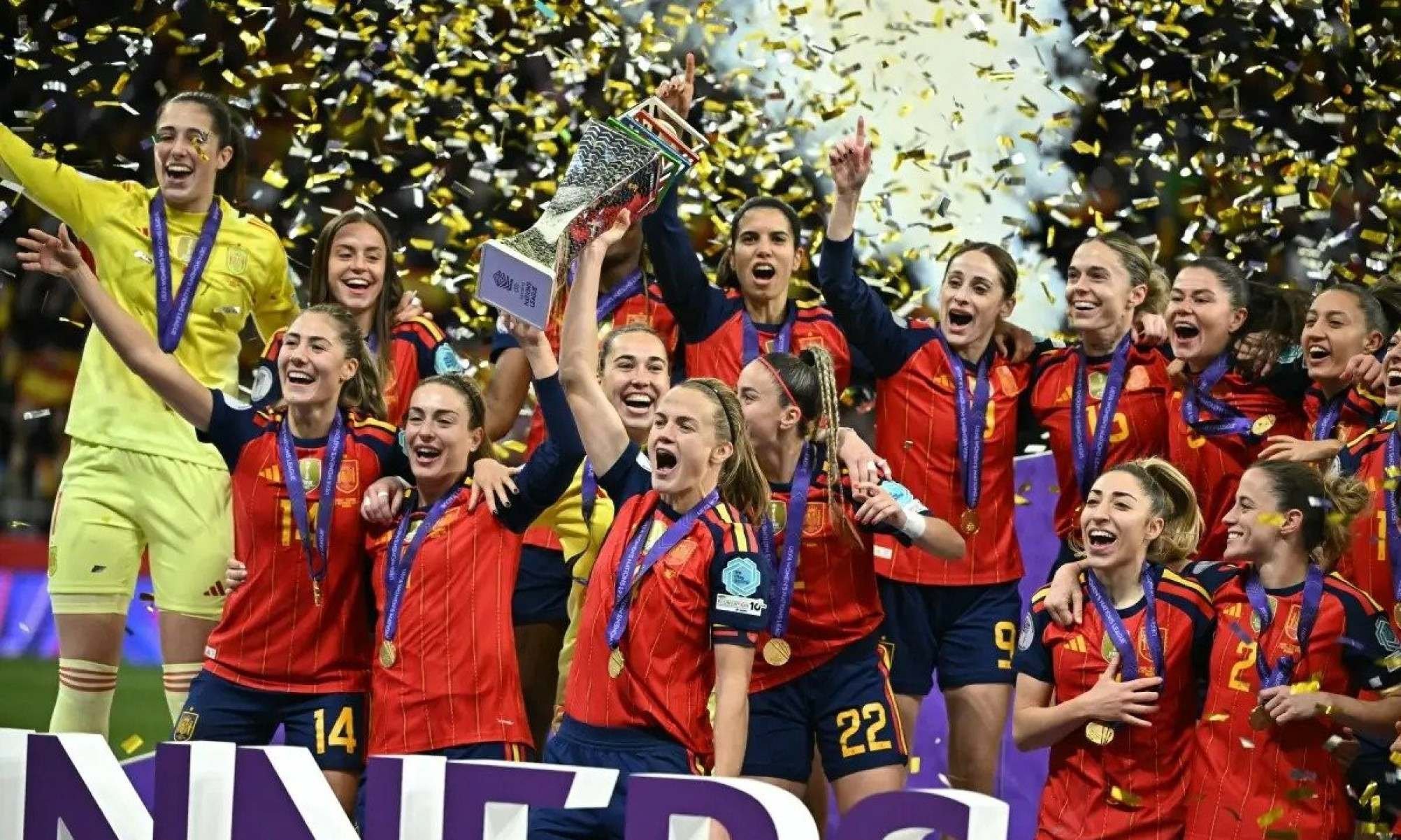 Campeã! Espanha vence Alemanha e conquista Liga das Nações feminina