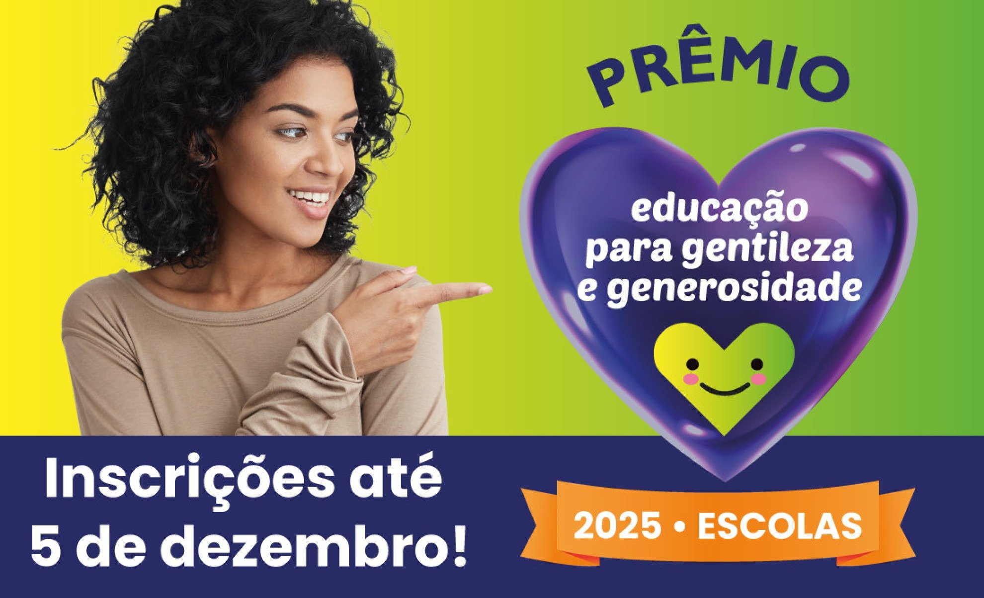 Prêmio EGG 2025 Escolas recebe inscrições até 05/12/25
 - DINO