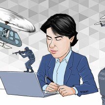 Delegado Zampronha, da PF, escreve livro sobre papel da corporação na segur - @izanio_charges