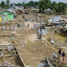 Inundações na Ásia provocaram mais de 1.500 mortes - IWAN GUNADI BATUBARA / AFP