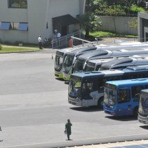 Movimento de motoristas de ônibus desmente greve em Belo Horizonte - Gladyston Rodrigues/EM/D.A Press