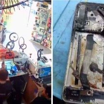 Celular explode durante troca de tela em assistência técnica - Real Celulares 