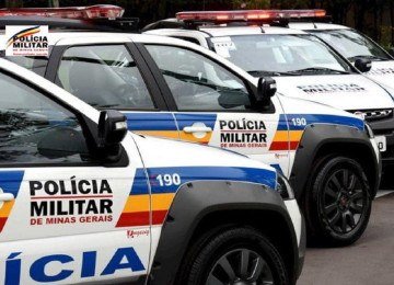 Quando chegaram ao local do crime, policiais encontraram o agressor que contou o porque da briga -  (crédito: PMMG)