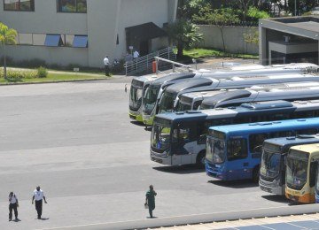 Suposta greve está marcada para começar à meia-noite de quinta-feira (4/12), na porta de garagens de ônibus -  (crédito: Gladyston Rodrigues/EM/D.A Press)