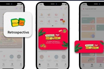 iFood lan&ccedil;ou retrospectiva para os usu&aacute;rios relembrarem os principais pedidos de comida via plataforma -  (crédito: iFood)