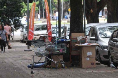 Extrema pobreza também atingem menores patamares no Brasil -  (crédito: Gladyston Rodrigues/EM/D.A Press)