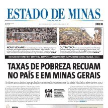 CONFIRA A CAPA DO ESTADO DE MINAS DO DIA 04/12/2025