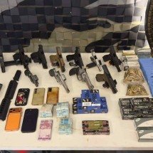 PM recupera mais de 40 armas roubadas e apreende arsenal na Grande BH - PMMG/Divulgação