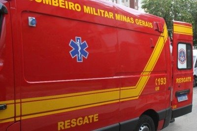 O 1º e 2º pavimentos da área do hospital com risco de ser atingidos foram evacuados -  (crédito: Jair Amaral/EM/D.A Press)