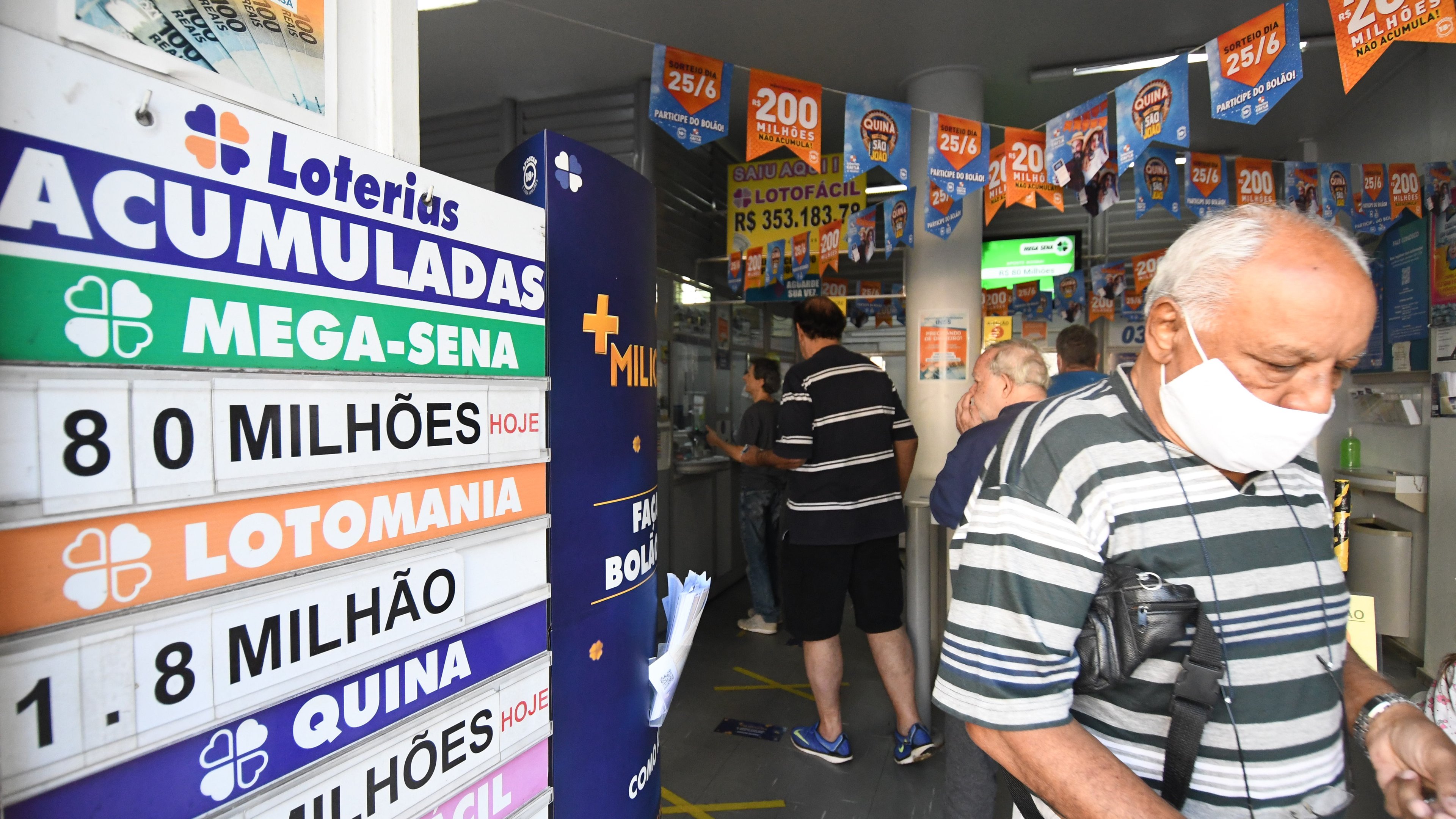 Mega da Virada: qual a chance real de levar o prêmio milionário - Leandro Couri/EM/DA. Press. 2022