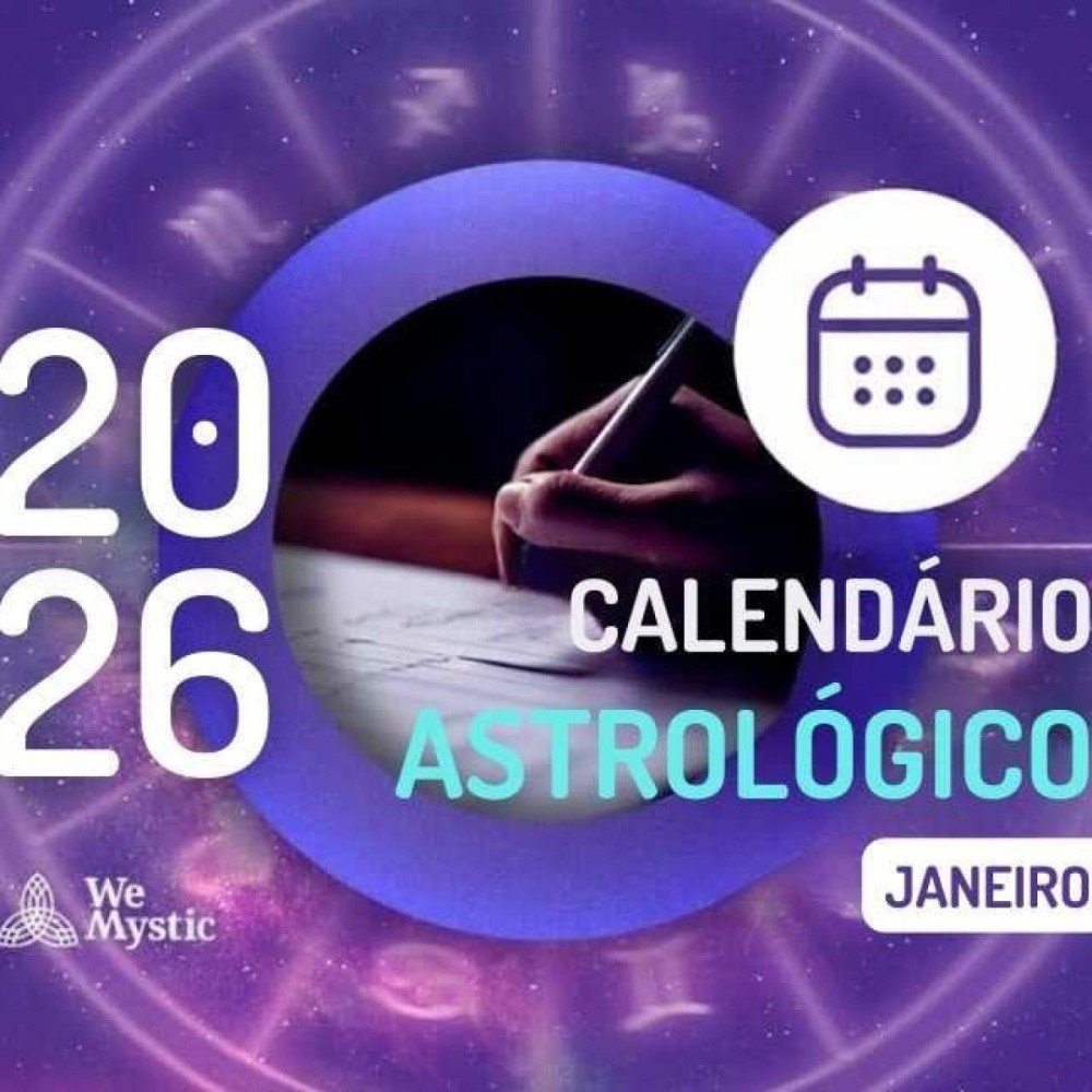Calendário Astrológico Janeiro 2026: trânsitos, previsões e início da ...