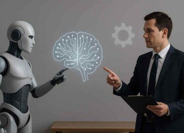 A inteligência artificial nos processos de planejamento estratégico corporativo -  (crédito: Imagem criada por inteligência artificial/Acervo Estado de Minas)