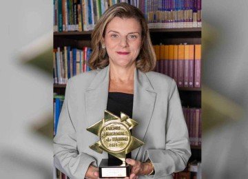 Advogada mineira Luciana Atheniense conquistou o Prêmio Nacional de Turismo 2025 na categoria Imprensa e Mídias Sociais -  (crédito: Junia Chaves/Divulgação)