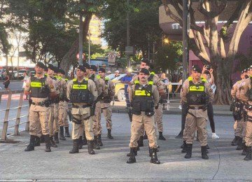 Segundo o Governo, o estado alcançou ainda a posição de vice-líder nacional em sensação de segurança em 2023 -  (crédito: Edésio Ferreira/EM/D.A.Press)