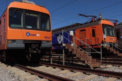 Entre os dias 8 a 14 de dezembro, o intervalo entre as viagens será de 20 minutos, após as 20h.  -  (crédito: Divulgação / Metrô BH )