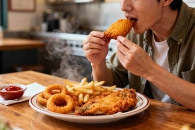 Comer fritura todos os dias pode estar ligada a vários sintomas que você ignora -  (crédito: Tupi)