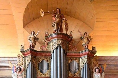 A organista Josinéia Godinho fará apresentação do art Schnitger, que acaba de ser restaurado -  (crédito: Leandro Couri/EM/D.A Press)