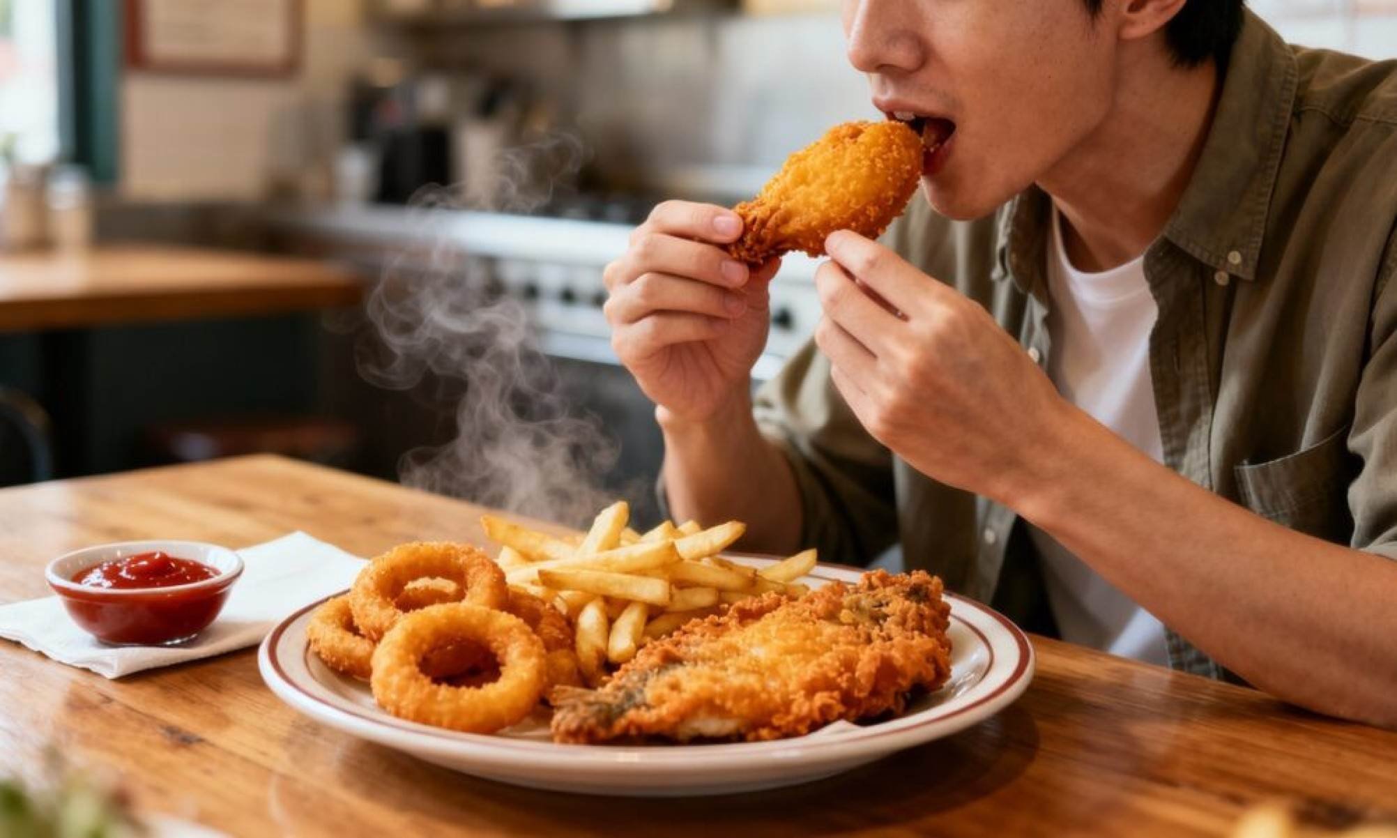 Comer fritura todos os dias pode estar ligada a vários sintomas que você ignora - Tupi