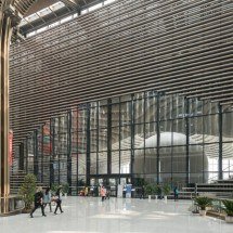 Mais de um milhão de livros: com estantes até o teto, Tianjin tem a mais incrível biblioteca do mundo - divulgação /MVRDV