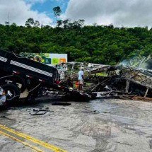 Para marcar no GPS: as rodovias mais perigosas no caminho dos caminhoneiros - Corpo de Bombeiro de Minas Gerais/Divulgação