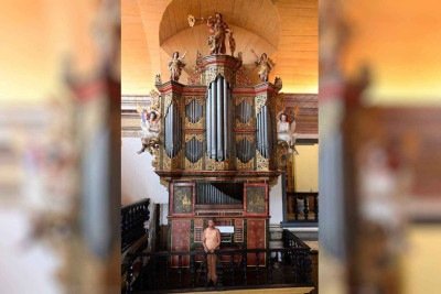 A organista Josinéia Godinho fará apresentação do art Schnitger, que acaba de ser restaurado -  (crédito: Leandro Couri/EM/DA Press)