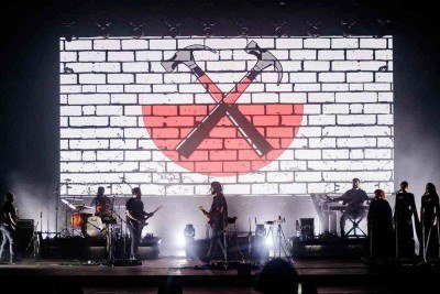 Som e imagem têm papel fundamental nos shows da Atom Pink Floyd, que segue a cartilha da banda britânica de rock progressivo -  (crédito: Guilherme Leite/divulgação)