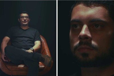 Homens tiveram que encarar dados sobre violência contra a mulher -  (crédito: Reprodução / Prefeitura de Toledo)