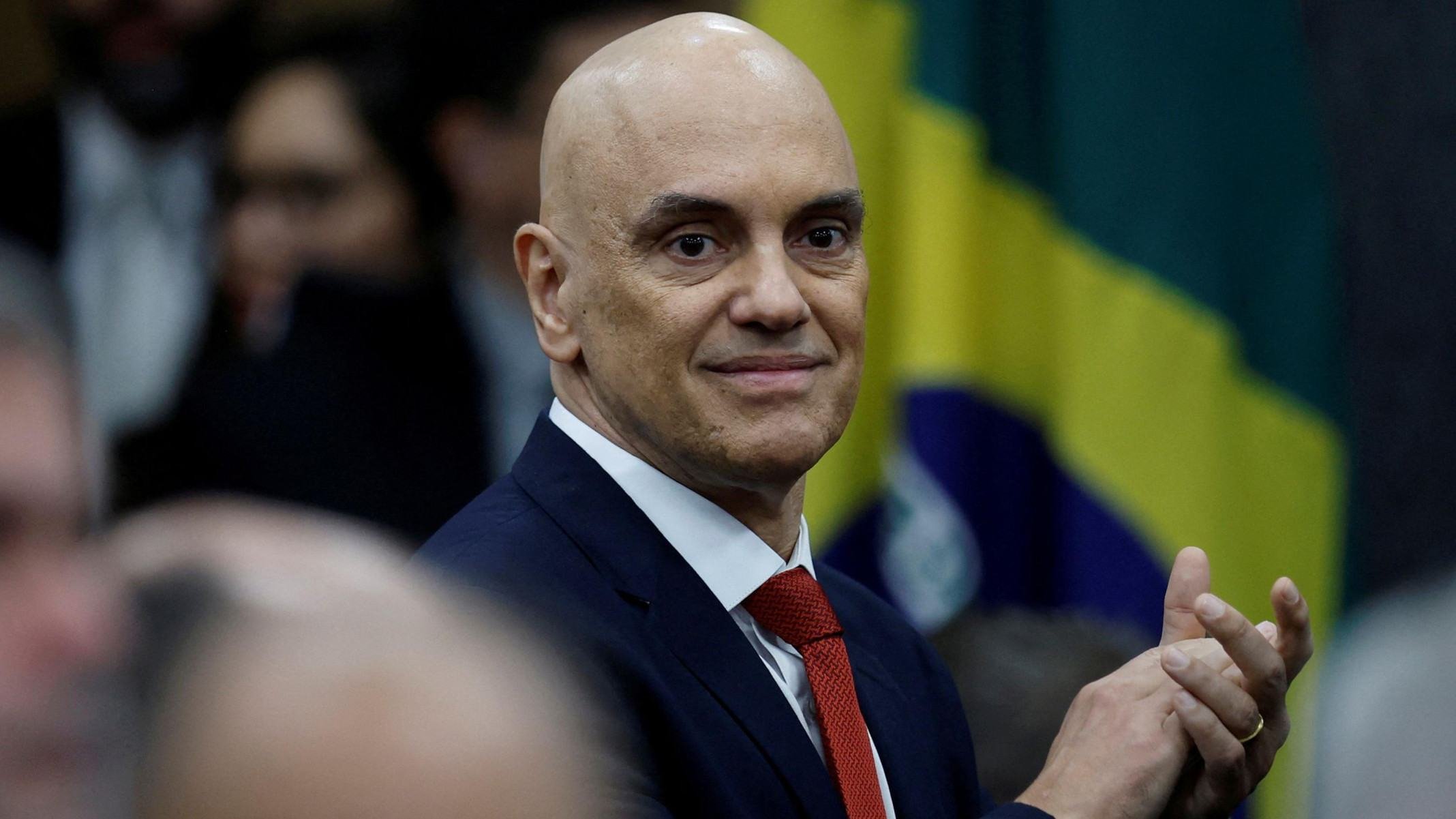 Alexandre de Moraes é 'herói' em lista dos 25 mais influentes do ano do Financial Times -  (crédito: BBC)