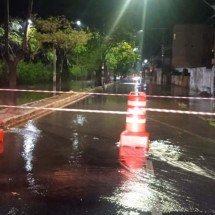 Montes Claros registra em 6 dias quase a média histórica de chuvas do mês - Defesa Civil Montes Claros/divulga&ccedil;&atilde;o