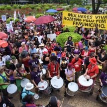 Mulheres protestam contra feminicídio em BH: "Queremos viver sem medo" - Gladyston Rodrigues/EM/DA Press