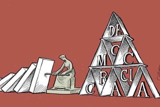 Charge do Estado de Minas