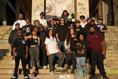 Artistas participantes do projeto 92BPM, que reúne diferentes gerações do movimento hip-hop de Belo Horizonte -  (crédito: P.drão/divulgação)