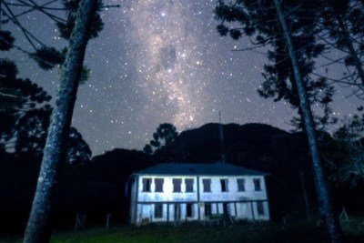Parque Estadual da Serra do Brigadeiro pode virar o primeiro Dark Sky Park de Minas -  (crédito: UFRJ/Divulgação)