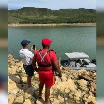 Bombeiros fazem buscas por duas vítimas de afogamento - Instagram/Corpo de Bombeiros