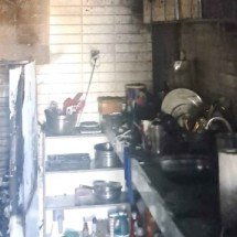 Incêndio atinge todos os cômodos de apartamento em Ipatinga - Divulgação/CBMMG