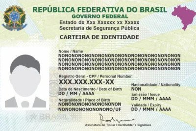 A nova Carteira Nacional de Identidade (CIN), substituta do antigo RG, tem demonstrado uma maior segurança contra fraudes financeiras. -  (crédito: Reprodução/Governo Federal)