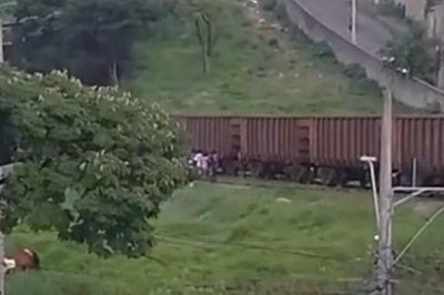 Vítima foi socorrida com ferimentos na cabeça e em uma das pernas  -  (crédito: Página Independência Hills/Instagram)