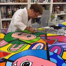 Romero Britto mantém foco no público e ignora críticas - Reprodução/Instagram