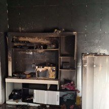 Filho coloca fogo na casa do pai com ele dentro e foge no Sul de Minas  - Corpo de Bombeiros/Reprodução