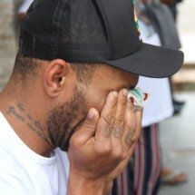 "Só durmo à base de remédio", diz pai de criança atropelada em Santa Luzia - Jair Amaral/EM/D.A.Press