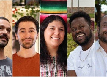 Simone, Fabien, Yanaki, Junior e Javier: 5 histórias de amor por Belo Horizonte -  (crédito: Mannu Meg, Larissa Kümpel e Layane Costa/EM/D.A Press)