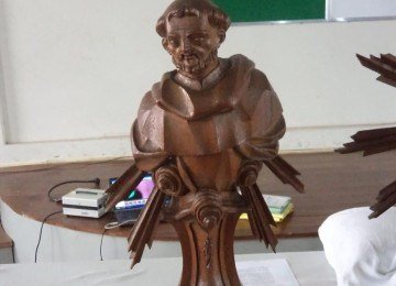 'A obra está fora do comércio e é um bem tombado de circulação restrita, devendo ficar sob a guarda da Arquidiocese de Mariana, no Museu Aleijadinho', disse a ministra Maria Thereza de Assis Moura. -  (crédito: Credito MPMG/Divulgacao)